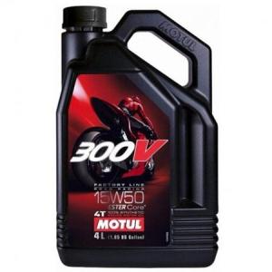 Масло Motul 300V 15w50 4Т ROAD RACING 4л