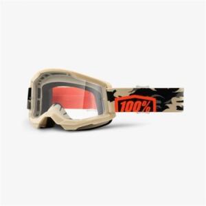 Очки 100% Strata 2 Goggle Kombat / Clear Lens (50027-00007)