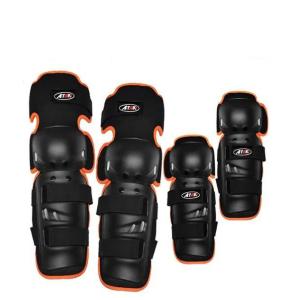 Защита/Комплект защиты локтя и колена (4 шт) ATAKI SC-610 черный/оранжевый/