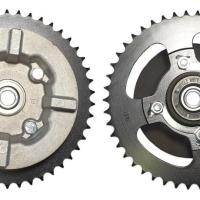 Звезда задняя CG125-250 CB125-250/428*46Т/4*55/d58 VR-1,DELTA200 в сборе с демфером