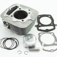 Поршневая группа 4Т МОТО 250сс d65.5/CB250/цепь ГРМ/палец d15 TTR 250cc8ребер