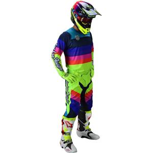Комплект Troy Lee TLD-12 Multi Color, XL/мотоштаны+джерси/