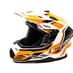 Шлем мото HIZER J6801 (XL) #7 neon yellow 
