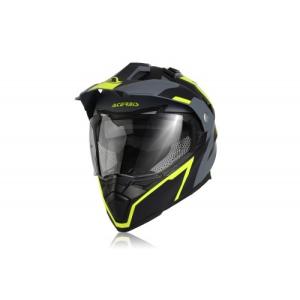 Шлем МОТО ACERBIS  FLIP FS-606 BLACK/GREY/XL/