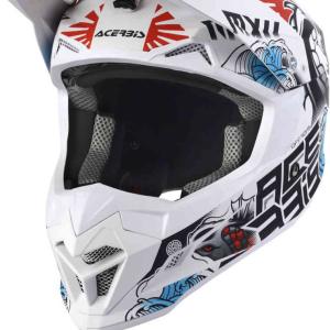 Шлем  МОТО ACERBIS PROFILE 4 WHITE/BLUE/RED/L/