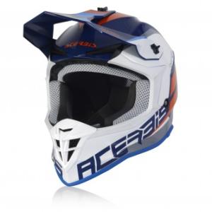 Шлем  МОТО ACERBIS LINEAR BLUE/WHITE/L/