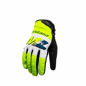 Перчатки мото MotoLand Racing Team / GREEN (S)