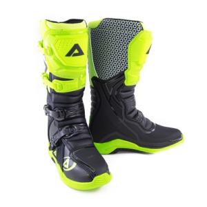 Мотоботы ATAKI MX-001 кроссовые(Hi-Vis желтый/черный, 43)
