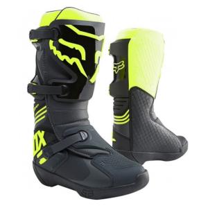 Мотоботы Fox Comp Boot (Black/Yellow, 11, 2022 (25839-019-11))