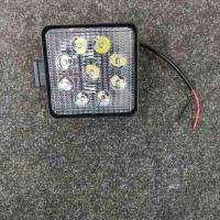 Фара передняя МОТО 27w 9x3w LED квадратная