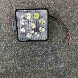 Фара передняя МОТО 27w 9x3w LED квадратная
