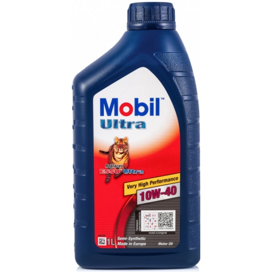 Масло MOBIL ULTRA 10w40 4Т 1л
