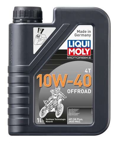 Масло Liqui Moly Motorbike 4T 10W-40 4Т 1л Offroad (HC-синтетическое)