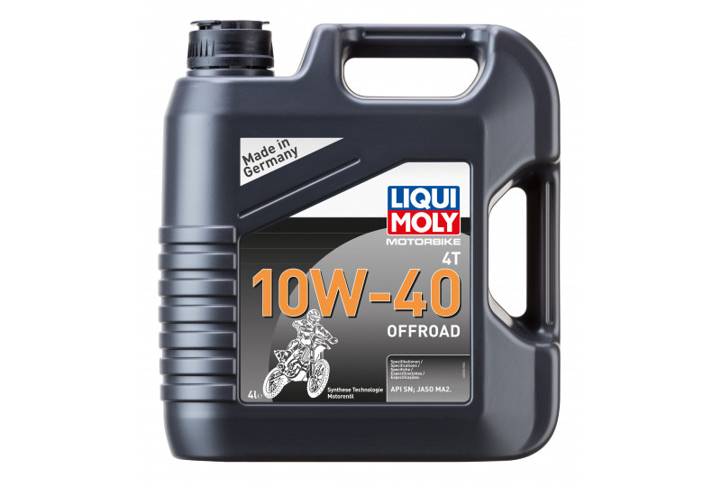 Масло Liqui Moly Motorbike 4T 10W-40 4Т 4л Offroad (HC-синтетическое)