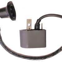 Катушка зажигания 2T 1 выход TB50/60, 1P41QMB, AD50, 4Т (CG, CB125-250) со свечным колпачком