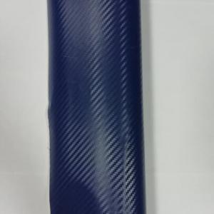 Карбон 3D Carbon Fiber Sticker виниловая пленка,синий,152x60см