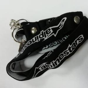 Ремешок для мотоключей эластичный, Alpinestars, черный